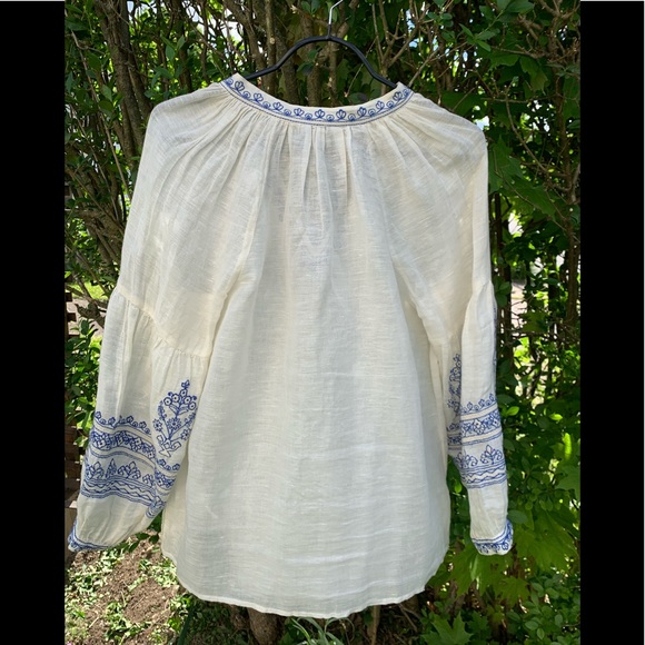 Lucky Brand Embroidered Blouse - Picture 4 of 12